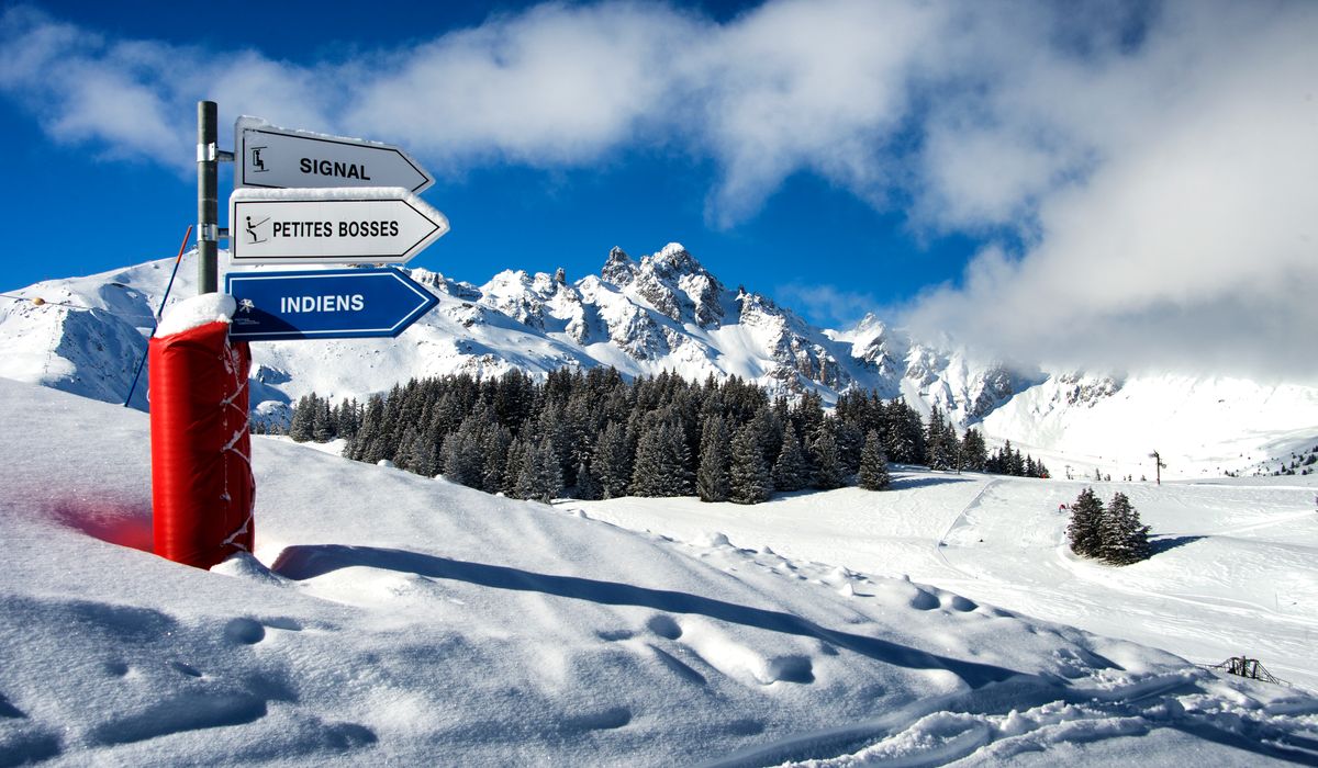 Pistes de ski de Courchevel